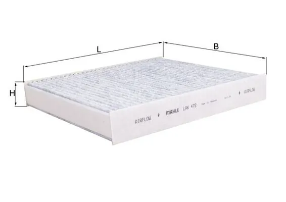 Filtre, air de l'habitacle KNECHT LAK 472