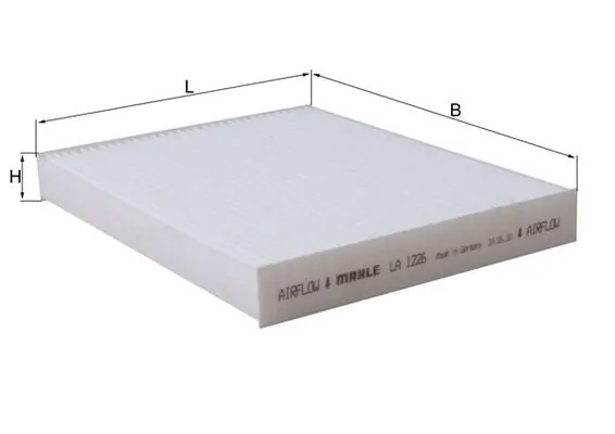 Filtre, air de l'habitacle KNECHT LA 1226