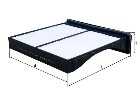 Filtre, air de l'habitacle KNECHT LA 461