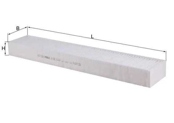 Filtre, air de l'habitacle KNECHT LA 582