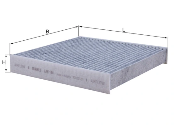 Filtre, air de l'habitacle KNECHT LAK 184