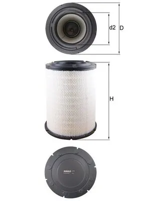 Filtre à air KNECHT LX 4139