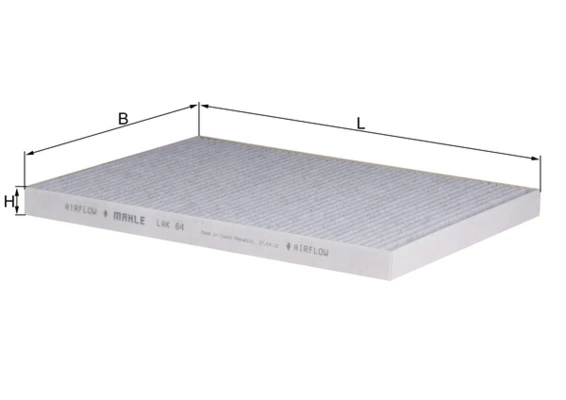 Filtre, air de l'habitacle KNECHT LAK 64