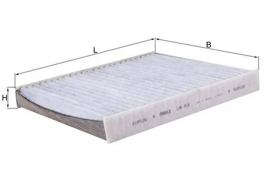 Filtre, air de l'habitacle KNECHT LAK 816