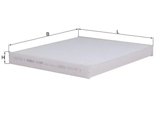 Filtre, air de l'habitacle KNECHT LA 586