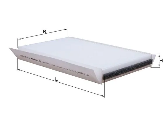 Filtre, air de l'habitacle