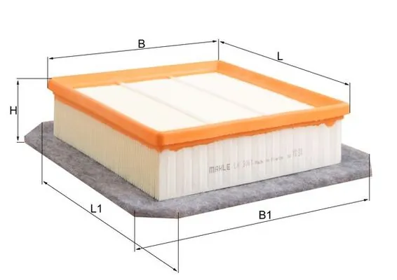 Filtre à air KNECHT LX 3061