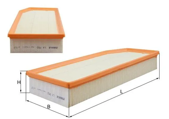 Filtre à air KNECHT LX 752