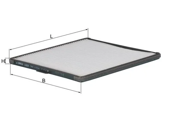 Filtre, air de l'habitacle KNECHT LA 624