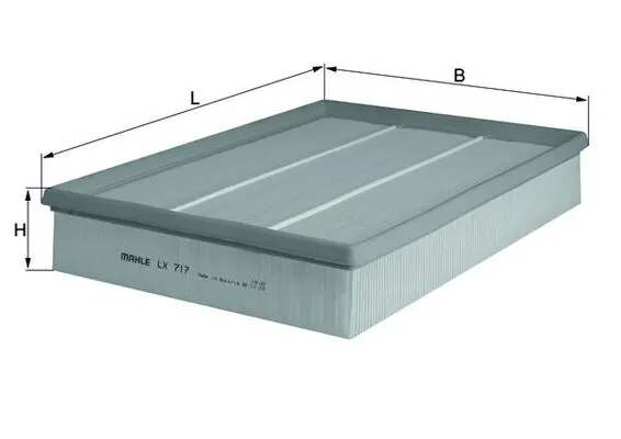 Filtre à air KNECHT LX 717