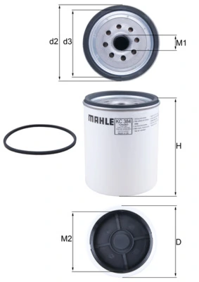 Filtre à carburant