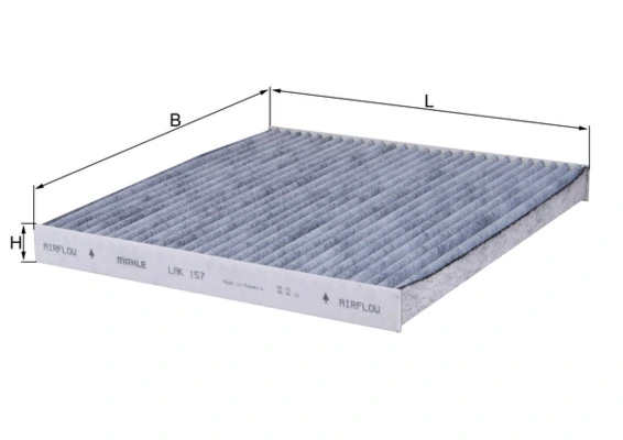 Filtre, air de l'habitacle KNECHT LAK 157