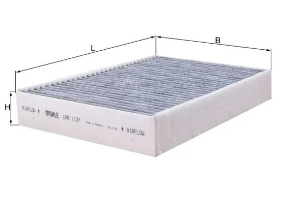 Filtre, air de l'habitacle KNECHT LAK 1137