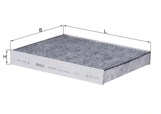 Filtre, air de l'habitacle KNECHT LAK 297