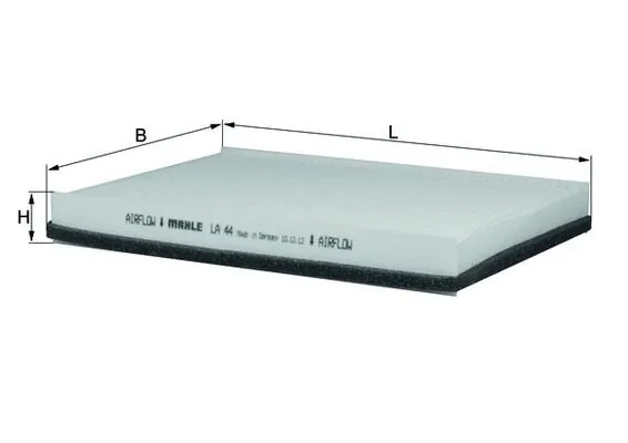 Filtre, air de l'habitacle KNECHT LA 44