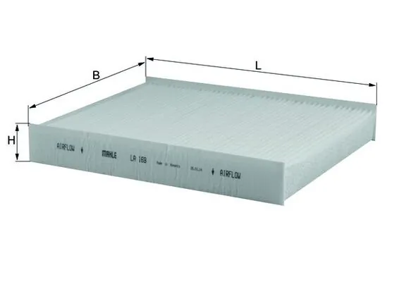Filtre, air de l'habitacle KNECHT LA 169