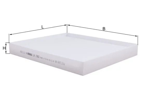 Filtre, air de l'habitacle KNECHT LA 1960