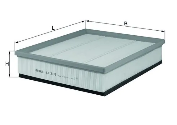 Filtre à air KNECHT LX 3139
