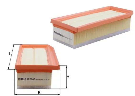 Filtre à air KNECHT LX 3542