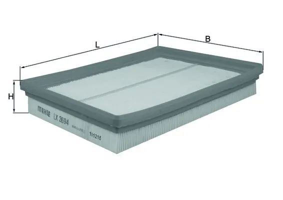 Filtre à air KNECHT LX 3694