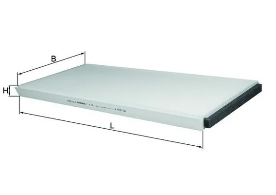 Filtre, air de l'habitacle KNECHT LA 62