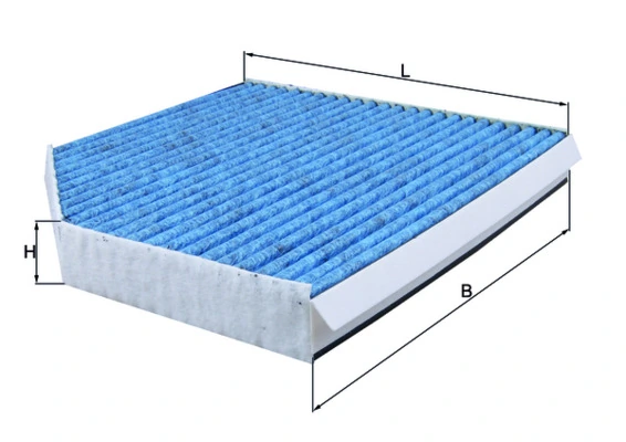 Filtre, air de l'habitacle KNECHT LAO 386