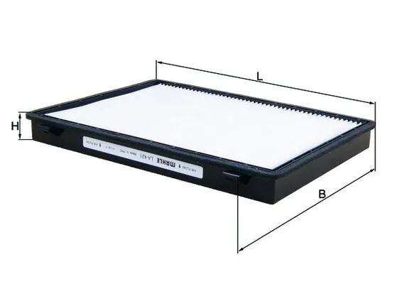 Filtre, air de l'habitacle KNECHT LA 421