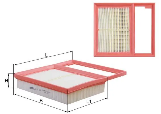 Filtre à air KNECHT LX 4157