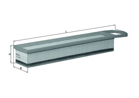 Filtre à air KNECHT LX 2843