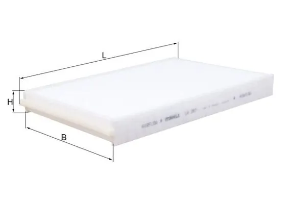 Filtre, air de l'habitacle KNECHT LA 387