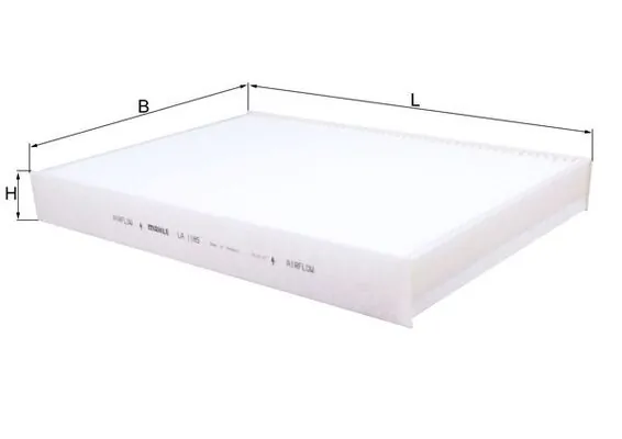 Filtre, air de l'habitacle KNECHT LA 1185