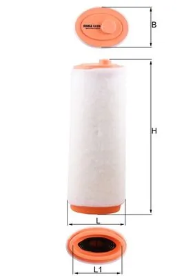 Filtre à air KNECHT LX 823