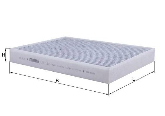 Filtre, air de l'habitacle KNECHT LAK 1526