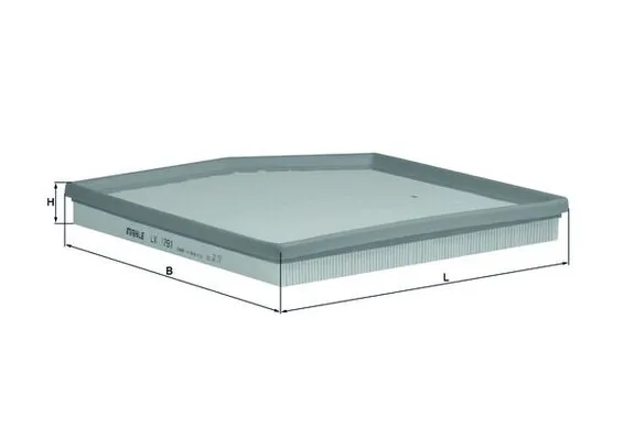 Filtre à air KNECHT LX 1791