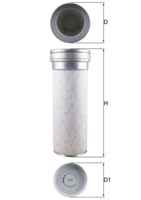 Filtre à air secondaire KNECHT LXS 361