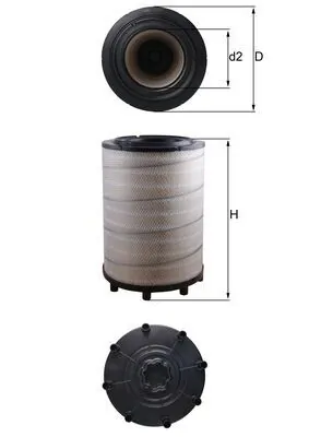 Filtre à air KNECHT LX 2839