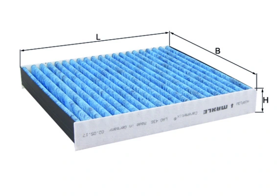 Filtre, air de l'habitacle KNECHT LAO 436