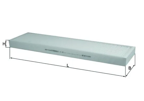 Filtre, air de l'habitacle KNECHT LA 25