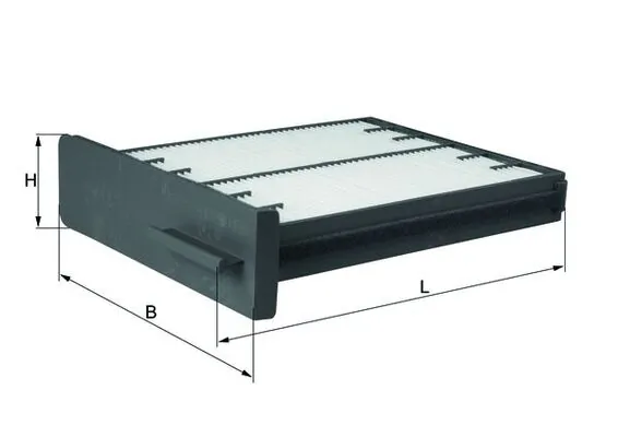 Filtre, air de l'habitacle KNECHT LA 125