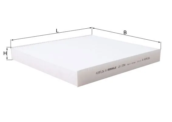 Filtre, air de l'habitacle KNECHT LA 1594