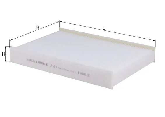 Filtre, air de l'habitacle KNECHT LA 811