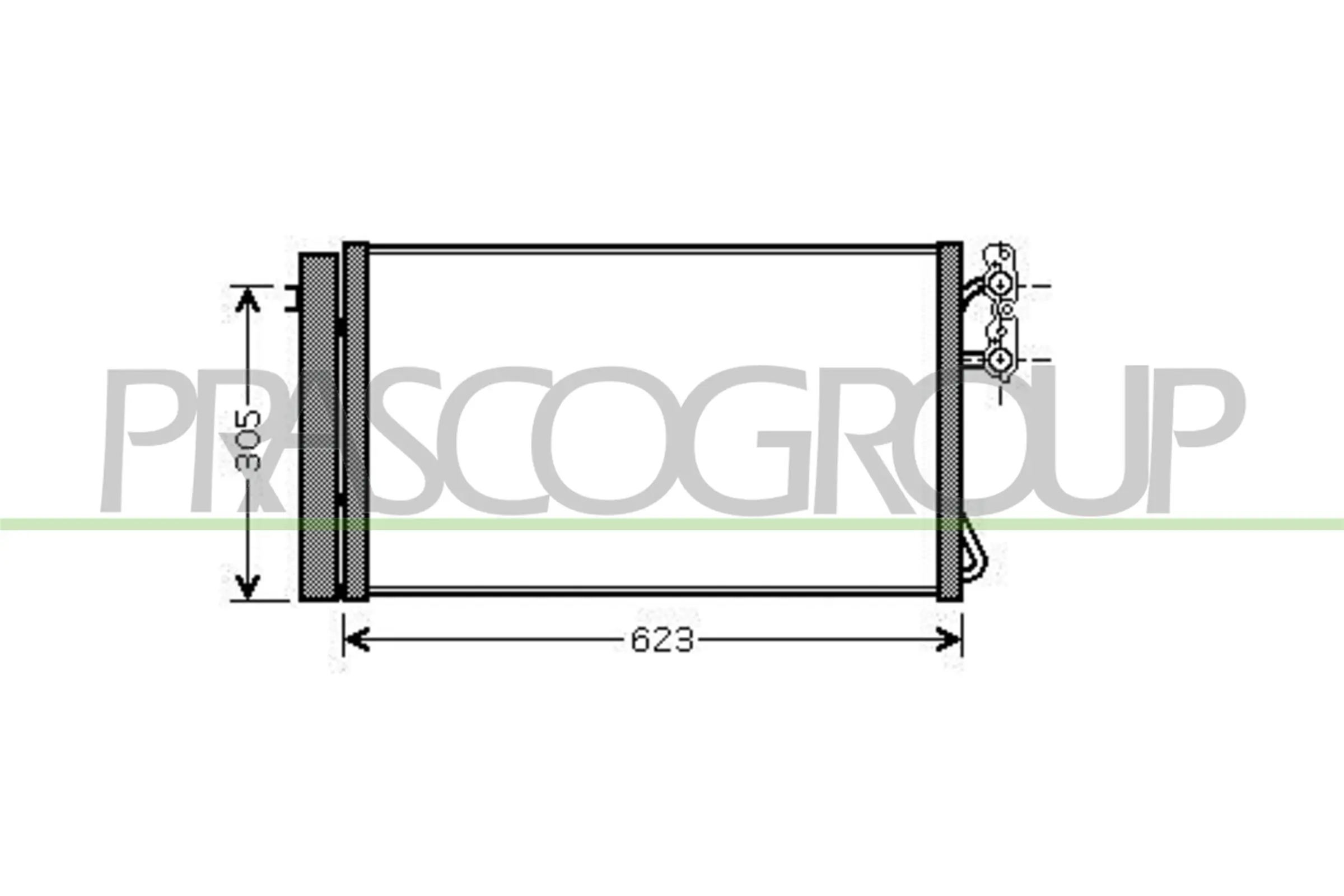 Condenser, air conditioning