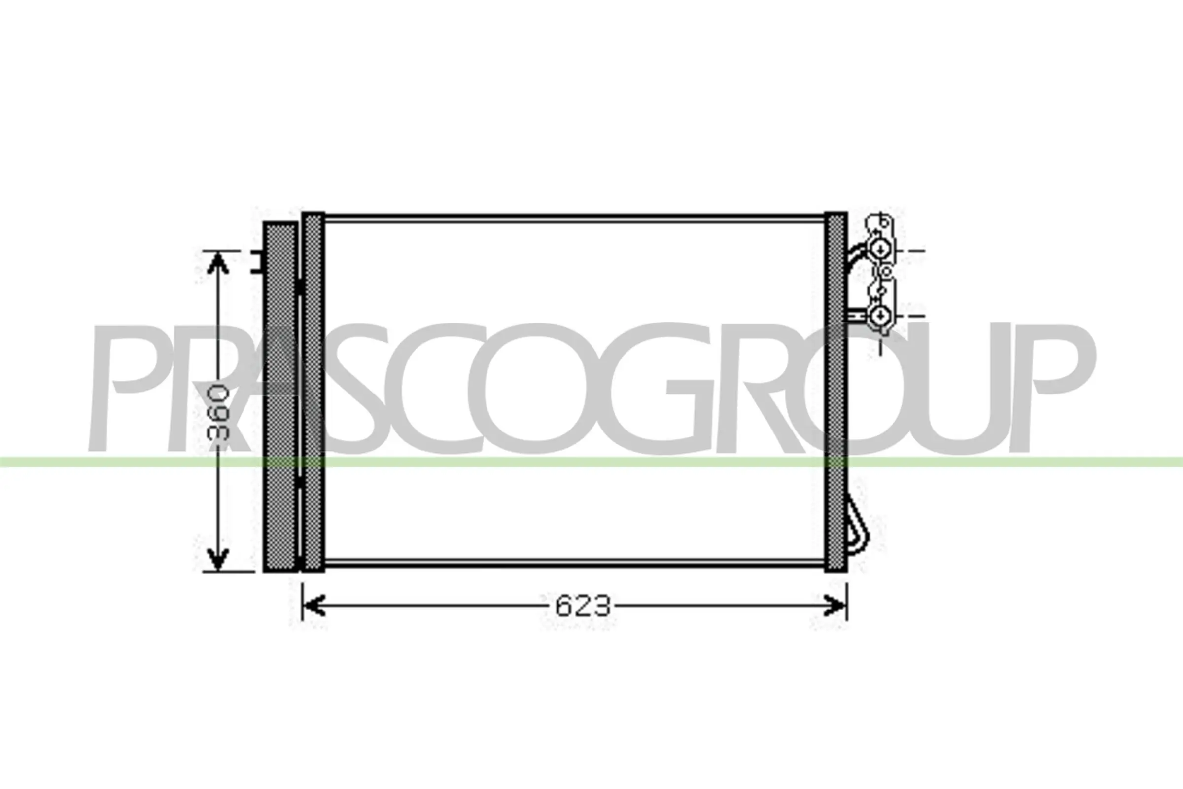 Condenser, air conditioning