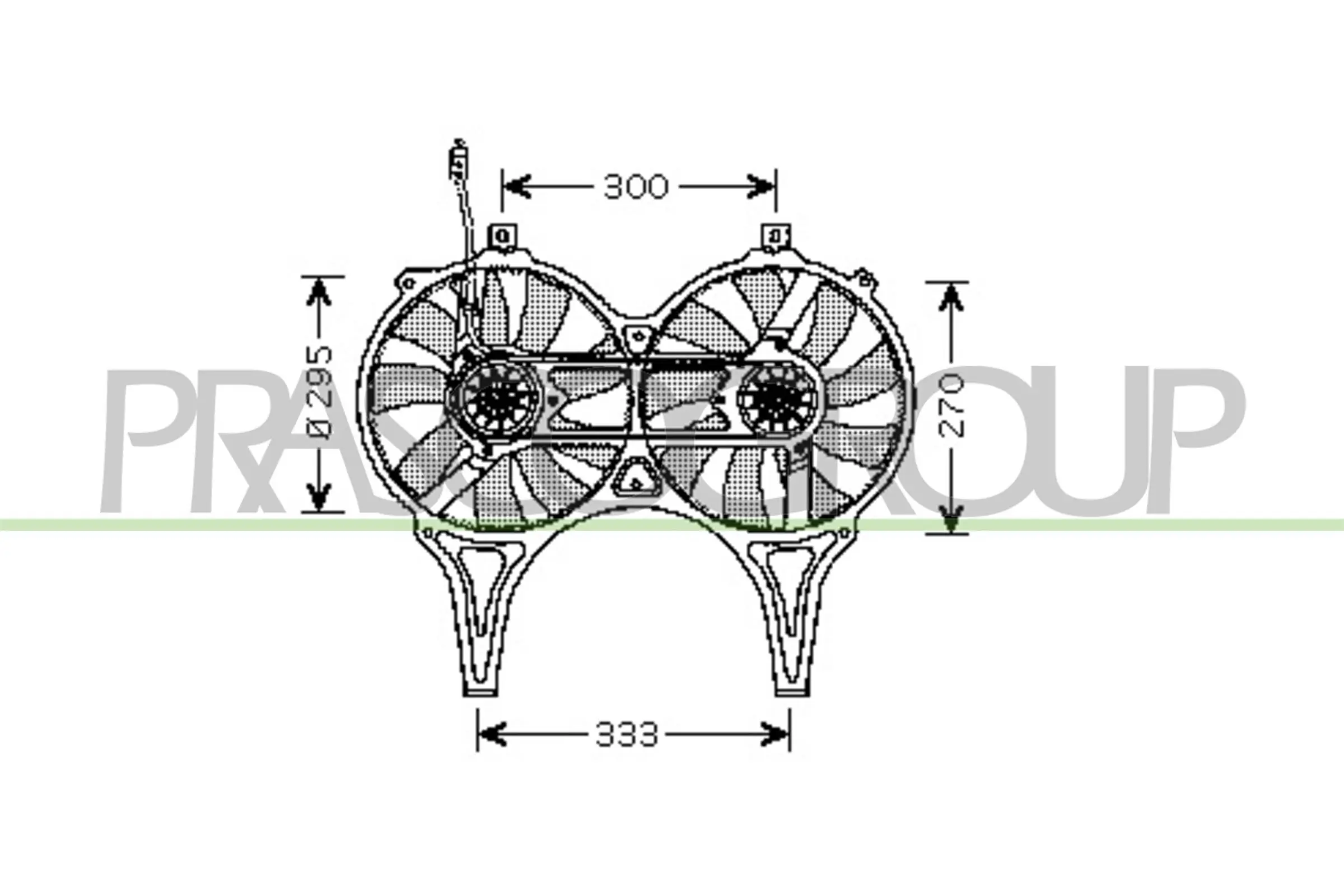 Fan, engine cooling
