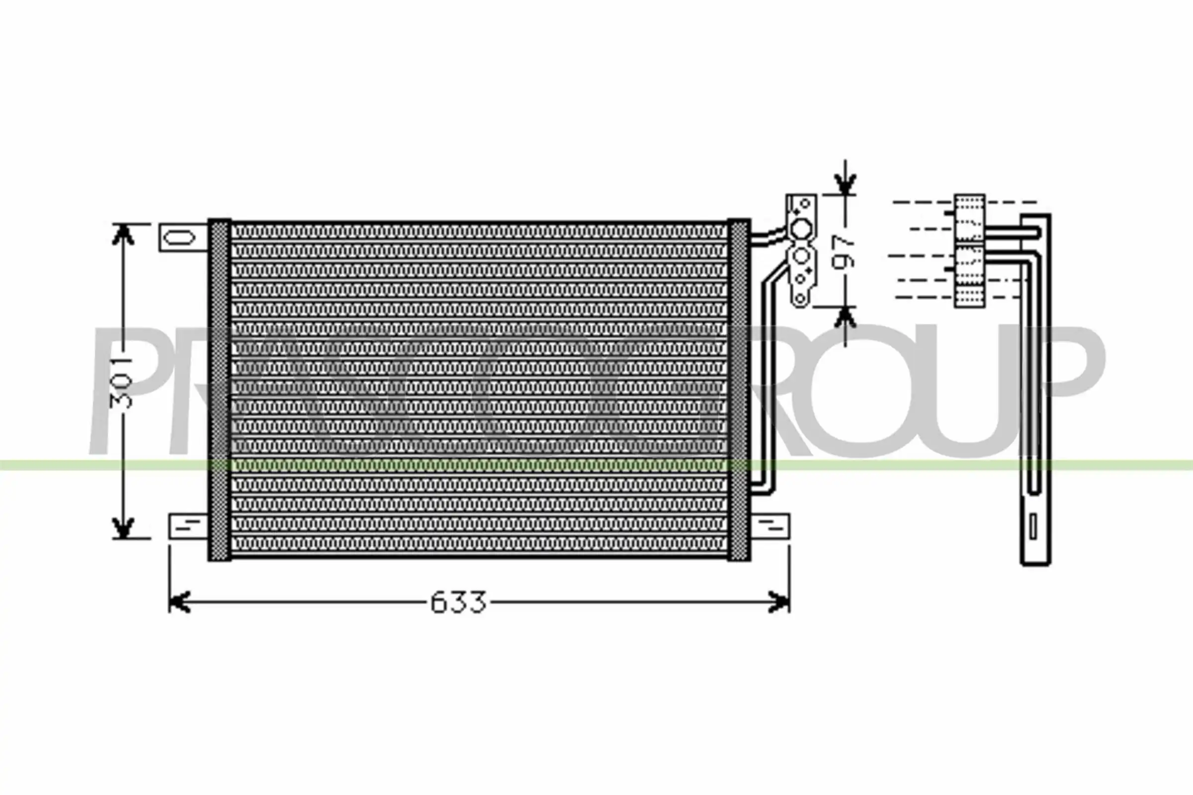 Condenser, air conditioning