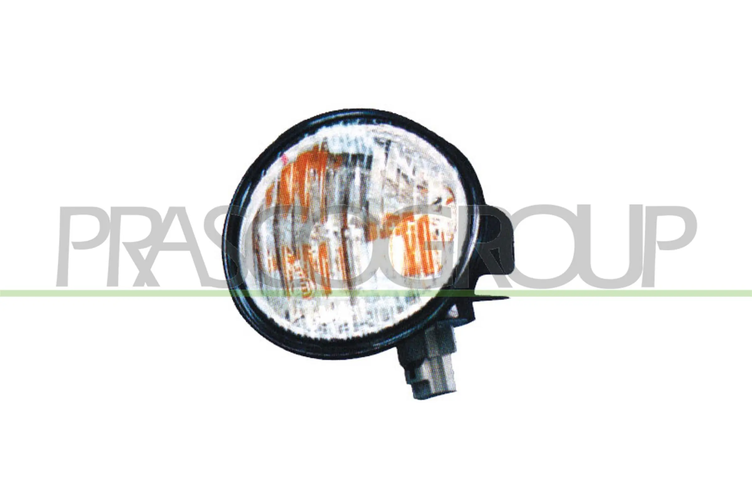 Lens, direction indicator