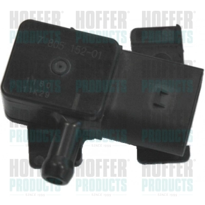Sensor, exhaust pressure
