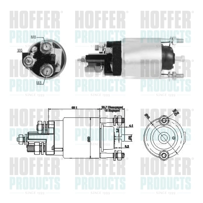 Solenoid Switch, starter