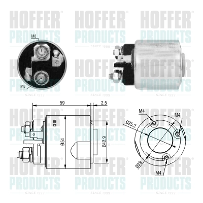 Solenoid Switch, starter