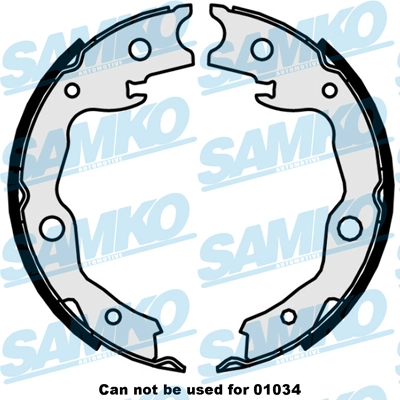 Brake Shoe Set, parking brake